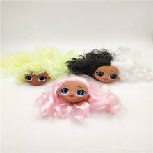 Оригинальные куклы LOL surprise, оригинальные куклы lols OMG, игрушки для девочек, аксессуары для волос, 1 шт., доставка головы 5 см 2024 - купить недорого
