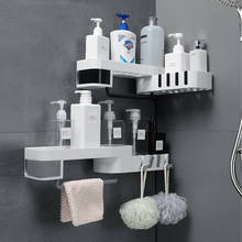 Rack de secagem para banheiro, suporte rotativo para parede, organizador de plástico para cozinha com gancho, acessórios para banheiro 2024 - compre barato