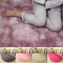 1Pc New Arrival 40*60cm Fluffy Rugs Anti-Skid Shaggy Area Rug Carpet Dining Room Floor Mat Home Bedroom 2024 - buy cheap