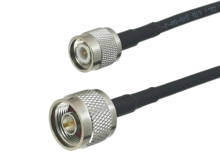 1 Uds RG58 TNC enchufe macho a N conector macho RF Coaxial cable de puente en espiral 4 pulgadas ~ 50M 2024 - compra barato