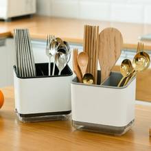 Spoon Fork Chopstick Storage Box Multifunctional Double Layer Storage Holder Cutlery Drain Rack Organizer Rack for Kitchen 2024 - buy cheap