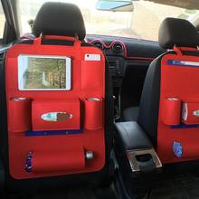 Organizador colgante multibolsillo para asiento trasero de coche, bolsa de almacenamiento de viaje para teléfono, accesorios interiores de coche, Boutique 2019, venta al por mayor 2024 - compra barato