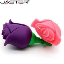 JASTER-unidad Flash USB modelo Rosa y Rojo, pendrive delicado de 4GB/8GB/16GB/32GB/64GB, disco de memoria U, Envío Gratis 2024 - compra barato