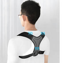Lubinsi-cinta de correção postural ajustável para costas, lombar, ombros, corretor postural, costas, ombros, clavícula, lombar 2024 - compre barato