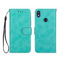 For HTC Wildfire E1 Plus 6.09" 2019 E1Plus Wallet Case High Quality Flip Leather Protective Phone Support Cover 2024 - buy cheap