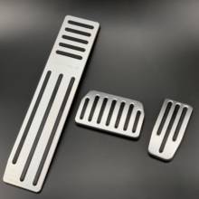 3pcs Aluminium alloy Accelerator Foot Rest Modified Pedal Pad for Tesla Model S Model X Pedals Car Accessories 2024 - buy cheap