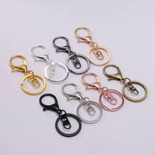 5pcs/lot Lobster Clasp Hook Keychain Keyring for Keyring Key Holder DIY Keychain Jewelry Making Accessories 2024 - buy cheap