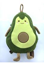 Abacate mochila de pelúcia verde bonito unisex crianças e feminino boa qualidade tamanho 45cm 2024 - compre barato