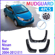 Guardabarros para coche, accesorios para Nissan Note 2004 ~ 2012 E11 2007 2008 2009 2010 2011 2024 - compra barato