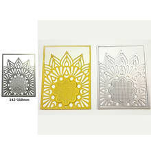 Sun Flower The New Pattern Frame Metal Cutting Dies Scrapbooking Album Paper DIY Cards Crafts Embossing Cut Dies 2024 - buy cheap