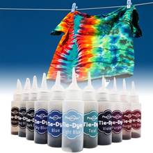 5/24 Dye Bottle Tie Dye Kit Non-toxic DIY Garment Graffiti Fabric Textile Paint 60ml Colorful Clothing Tie Dye Kit Pigment Set 2024 - buy cheap