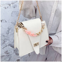 Bandolera de hombro para mujer, bolso de marca de diseñador, a la moda, con cadena pequeña, bandolera bonita 2024 - compra barato