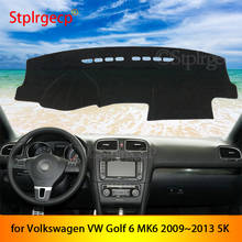 Противоскользящий коврик для Volkswagen VW Golf 6 MK6 2009 ~ 2013 5K, накладка на приборную панель, козырек от солнца, автомобильные аксессуары 2012 2011 2010 2024 - купить недорого