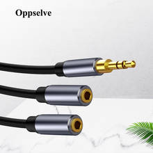 Audio Splitter Headset Extension USB Cable 3.5mm Jack Audio Cable Male to 2 Female AUX Wire For iPhone Samsung Huawei PC Adapter 2024 - buy cheap