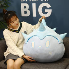 45/60cm Cute Big Slime Game Genshin Impact Slime Theme Plush Toy Slime Throw Pillow Keli Dango Toys Birthday Xmas Gift Kids Toys 2024 - buy cheap