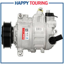 7seu17c-compressor de ar cond ac para volkswagen, compatível com os modelos multivan v, 7hagem, 7hf, 7hf, 7ef, 7em, 2.0, tdi, 7e0820803 2024 - compre barato