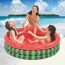 Piscina inflable con diseño de sandía para niños, juego de agua con bañera, portátil, bonita 2024 - compra barato