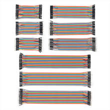 Cables Dupont para Arduino, Cables de puente de placa de pruebas de 10, 20 y 30 cm, Kit de Cables de cinta macho a hembra a macho, 360 Uds. 2024 - compra barato