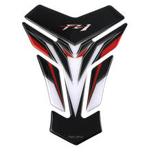 Новая 3D защитная накладка на бак мотоцикла Наклейка Наклейки чехол для Yamaha FZ1 FAZER FZ1Tank с логотипом FZ1 2024 - купить недорого