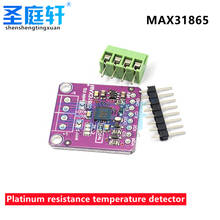 Плата преобразователя MAX31865 PT100-PT1000, 3,3 В/5 В, модуль усилителя датчика температуры термопары для Arduino 2024 - купить недорого