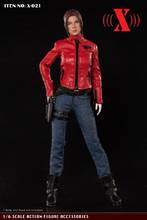 X-021 1/6 Scale Female Clothes Woman Leather Jacket Motorcycle Suit Clothes Accessories For 12 Inch TBL Action Figure 2024 - buy cheap
