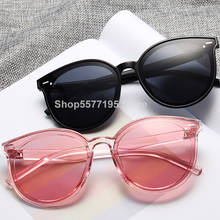 2020 Classic Oval Women Sunglasses Female Vintage Luxury Plastic Brand Designer Cat Eye Sun glasses UV400 Fashion Eyewear 2024 - buy cheap