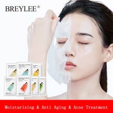 BREYLEE Face Mask Collagen Facial Sheet Mask Skin Care Retinol Anti Aging Acne Treatment Serum Moisturizing Vitamin C Whitening 2024 - buy cheap