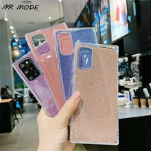 Funda de TPU transparente cuadrada de lujo, carcasa a prueba de golpes para teléfono Samsung Galaxy S20 Ultra A51 A71 S9 S10 Plus 2024 - compra barato