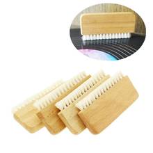 LP Vinyl Record Cleaning Brush Anti-static Goat Hair Wood Handle Brush Cleaner 2024 - buy cheap