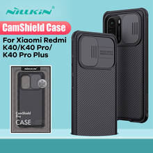 Capa de proteção para celulares xiaomi redmi, para poco f3, redmi k40 pro, nillkin camshield pro, redmi k40 pro + 2024 - compre barato