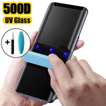 UV Tempered Glass For Samsung Galaxy S11 Plus S9 S8 S10 Note 10 Plus Note 8 9 UV Screen Protector Film For Samsung S11 S10 Lite 2024 - buy cheap