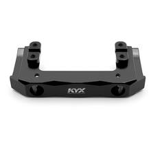 KYX Racing-montaje de parachoques delantero mecanizado CNC, montaje Servo, mejora las piezas, accesorios para coche RC Crawler Axial SCX10 II 90046 90047 2024 - compra barato
