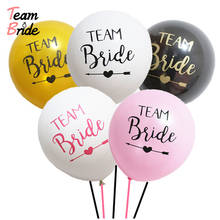 Bride to be-globos de equipo para novia, suministros de boda y compromiso, bolas de aire para despedida de soltera, decoración para despedida de soltera, 10 Uds. 2024 - compra barato