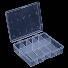 10 Grid Transparent Fishhook Box Fishing Bait Storage Box Fishing Accessories Tool Case Fishing Lure Bait Tackle Boxes 2024 - buy cheap