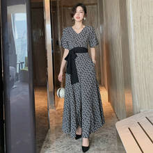 2020 New V-neck Short Sleeve Blouse and Wide Legge Pants Ladies 2 Piece Summer High Quality Print Casual Two Piece Set for Women 2024 - buy cheap