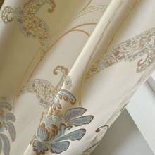 Modern High Precision Jacquard Curtains Light Luxury Curtains for Living Room Curtains Cloth Can Be Customized 2024 - buy cheap