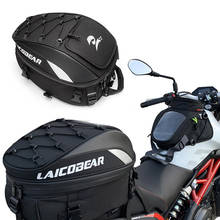 Bolsa trasera de motocicleta resistente al agua, mochila multifuncional duradera para asiento trasero de motocicleta, de alta capacidad, 11-MC-0102 2024 - compra barato