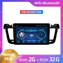 Radio con GPS para coche, unidad principal con Android 10, navegador todo en uno, HD, para Peugeot 508, 2011, 2012, 2013, 2014, 2015, 2016, 2017, 2018 2024 - compra barato