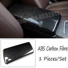 For BMW 3 Series G20 2019 2020 ABS Matte/Carbon Fibre Car Armrest box Decorative sticker Cover Trim Car styling accessories 1pcs 2024 - buy cheap