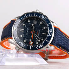 Bliger 41mm Automatic Mechanical Men Watch GMT Movement Luxury Luminous Waterproof Calendar Sapphire Glass Wristwatch Men 2024 - buy cheap