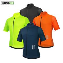 WOSAWE-Maillot de Ciclismo para hombre, camiseta para descenso, malla reflectante transpirable, ropa de bicicleta de montaña 2024 - compra barato