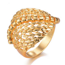 Wando Small Gold Color Wedding Rings For Women Man Wedding Jewelry Finger Ring India/Ethiopian/African/Nigerian/Kenya Items 2024 - buy cheap