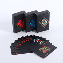 Пластиковые игральные карты для волшебных трюков, покерные карты Iskambil Destesi Karty Do Gry PVC водонепроницаемые карты для покера, карточная игра 2024 - купить недорого