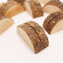 50pcs/lot Natural Wood Craft Clip Decoration Memo Clips high quality Clips wholesale 2024 - buy cheap