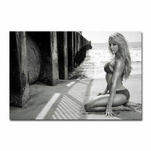 J011 Erotic Girls Blonde With Nice Star Silk Poster Wall Sticker Decoration Gift 2024 - buy cheap