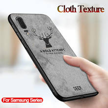 Luxury Cloth Deer Case For Samsung Galaxy A10 A20 A30 A40 A50 A70 A10S A30S A50S A7 2018 Case for Samsun Note 10 S10 + Covers 2024 - buy cheap
