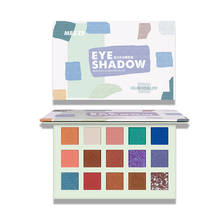 15 Colors Matt Shinning Giliter Eyeshadow Palette Waterproof Pigment Shimmer Eye Shadow Pallete Powder Cosmetic Tool Maquillage 2024 - buy cheap