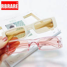 RBRARE Square Sunglasses Women Vintage Small Frame Sunglasses for Women Hip Hop Rectangle Shades for Women Gafas De Sol Mujer 2024 - buy cheap