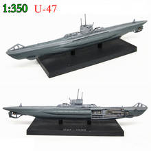 Oferta especial 1:350 barco em u alemanha 1939-u47 modelo de coleção de liga finalizada simulação de warship 2024 - compre barato