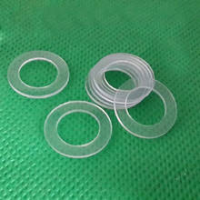 50pcs M2.5 M2.8 M3 M4 nylon washer transparent hard flat gasket clear plastic insulating washers insulation gaskets 2024 - buy cheap